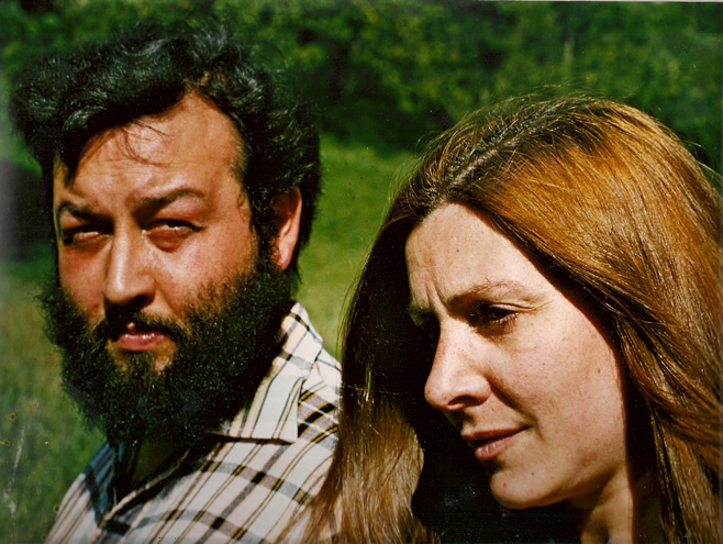 Felipe Prieto y Maribel Aguilar a finales de los años setenta